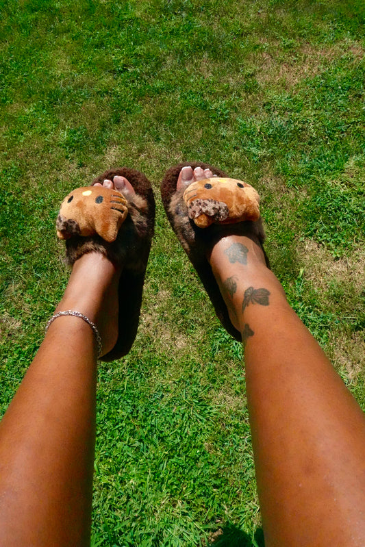 Jumbo Hello Kitty Slippers